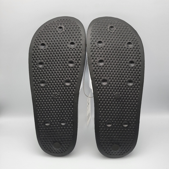 NEW W11 | M10 Adidas Split Lite Slides in Black and White - Picture 7 of 10